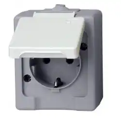 Розетка влагостойкая IP 44