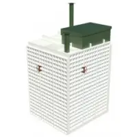 Пластиковый ПОГРЕБ ПП 1 от ТОПОЛ-ЭКО под ключ  купить в Москве 