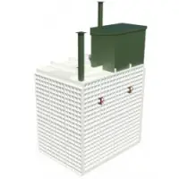 Пластиковый ПОГРЕБ ПП 2 Лонг от ТОПОЛ-ЭКО под ключ  купить в Москве 